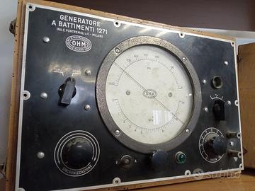 strumento antico da elettricista generatore