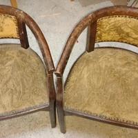 poltroncine a pozzetto vintage 
