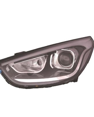FARO SINISTRO HYUNDAI IX35 13- NERO