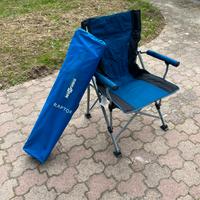 2 sedie pieghevoli brunner raptor con custodia