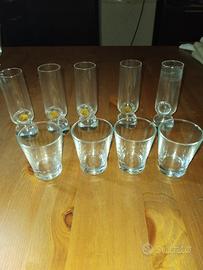 set biccheri per super alcoolici misti