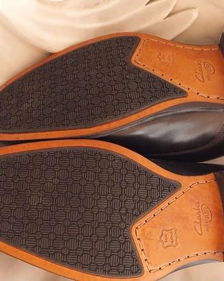 SCARPE CLARCKS VERA PELLE