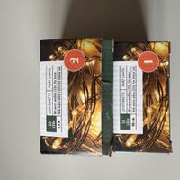 Due fili di luci decorative LED