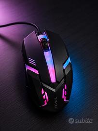 GameMax MG7 Mouse Gaming RGB + Tappetino Gaming