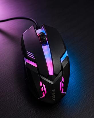 GameMax MG7 Mouse Gaming RGB + Tappetino Gaming