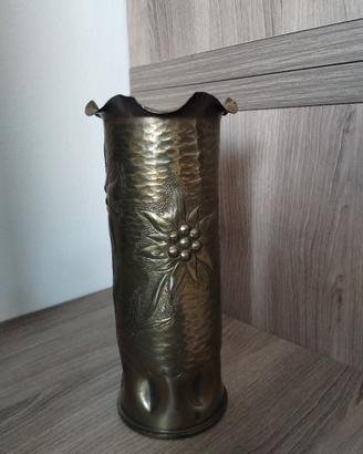 Raro Vaso "Trench Art" della Prima Guerra Mondiale