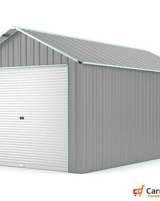 Capanno container box 360x762cm grigio chiaro