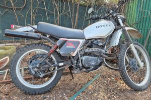honda 250 xls scrambler enduro vintage 1982
