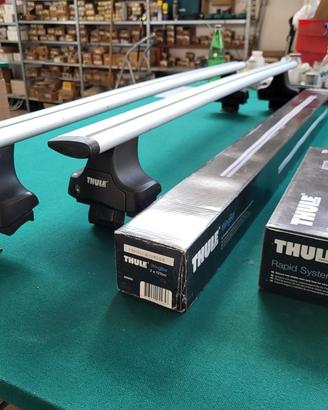 Barre portabici Thule kit piedi + barre portatutto