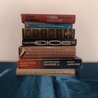 Lotto 7 libri vintage vari autori romanzi saggi 