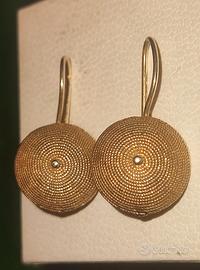 orecchini filigrana argento artigianato Sardo 