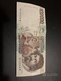 100.000 Lire Caravaggio