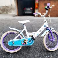 Bici Bambina 15cm Disney Frozen - Buono Stato!