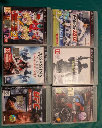 lotto  giochi originali per PlayStation 3