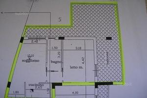 Appartamento 46mq con box cantina e terrazzo
