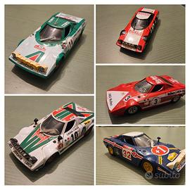 Lotto di 5 Lancia Stratos 1:24