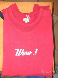 Calvin Klein taglia L felpa rossa