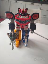 megazord, dragonzord e titanus power rangers