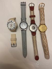 LOTTO 4 OROLOGI QUARTZ MARCHE VARIE