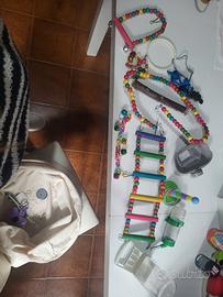 accessori pappagalli 