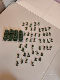 Modellini soldatini truppe da sbarco San Marco