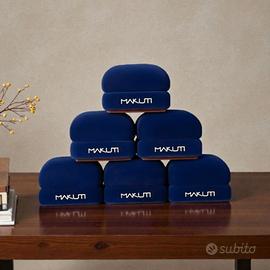 SET 6 Cofanetti Portagioie Velluto Blu Navy