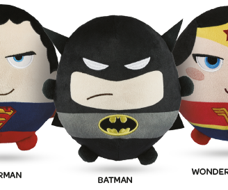 Collezione completa 9 peluches Justice League