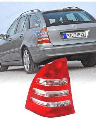 FANALE SINISTRO MERCEDES CLASSE C W203 SW 00-04 BI