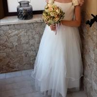 vestito per comunione o damigella 