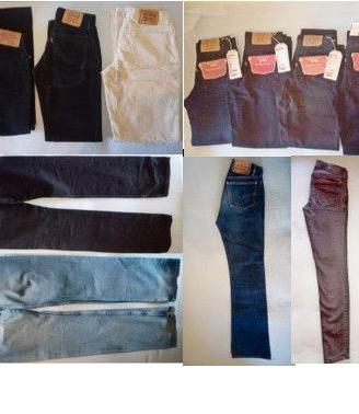 Jeans Wampum Special 510, Levis 501 e Diesel