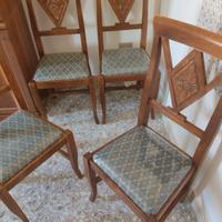 Sedie in legno 