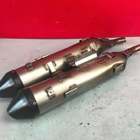 COPPIA SILENZIATORI YAMAHA XT 660 2006 2007 2008 2