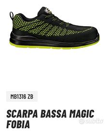 SCARPA ANTINFORTUNISTICA BASSA MAGIC FOBIA MB136 Z