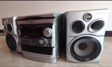 Pioneer stereo cd cassette deck receiver XR A660