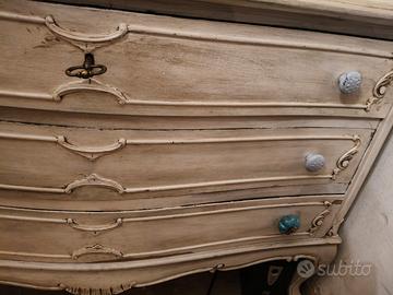 Scrittoio vintage stile shabby chic 