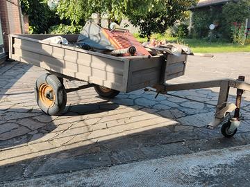 Carretto per trattore o motocoltivatore