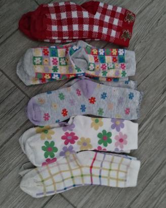 5 paia di calzini bambina
