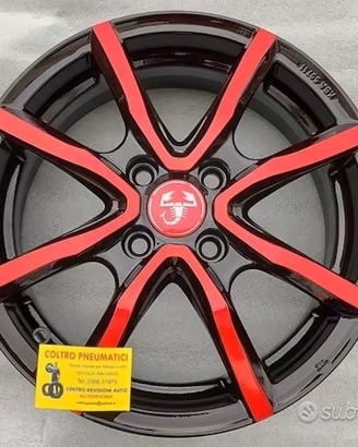 4 Cerchi In Lega NUOVI da 15 Per Fiat Lancia ecc