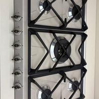 Piano cotture a 5 fuochi