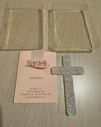 Croce in vetro Bardelli vetri artistici