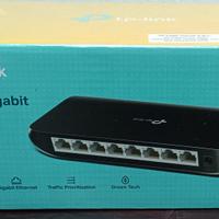 TP-Link Switch 8 Porte Gigabit, 10/100/1000 Mbps