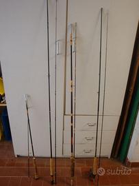 4 canne pesca amosca