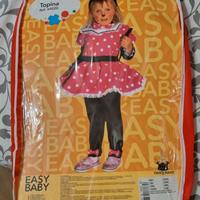 Vestito carnevale Minni 2 anni