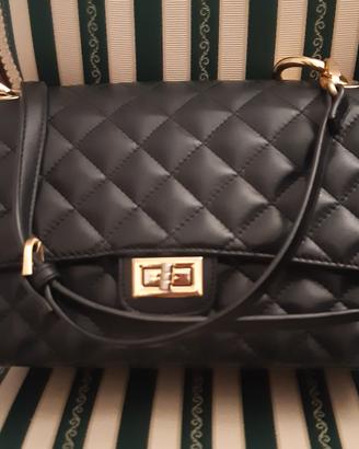 borsa CTM in pelle (modello simile a chanel 2.55)