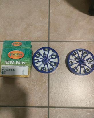 2 Filtri Hepa Aspirapolvere Dyson DC-07/DC-14