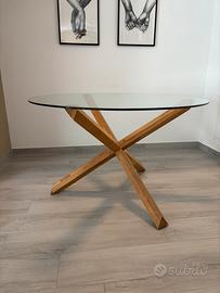 Tavolo rotondo vetro - Agerby Jysk - Ø119 x H75 cm