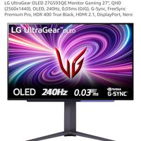 LG UltraGear OLED 27GS93QE Monitor Gaming 27"