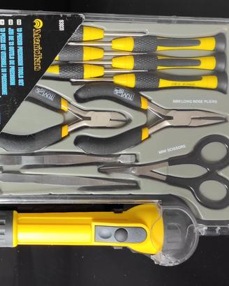 Set Utensili di Precisione 12 pezzi con custodia 