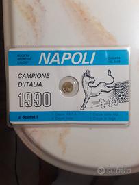 Tessera commemorativa SSC Napoli
