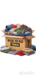 BOX 10 KG ABBIGLIAMENTO (vintage e moderno)
